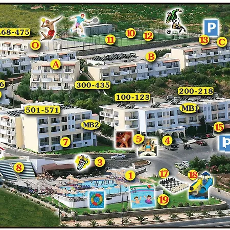 度假村 地中海酒店 4*